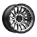 KM542 17X9 5X5.0 S-BLK MACH -12MM