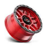KM544 18X9 6X5.5 C-RED BLK-LP 18MM