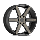 KM704 20X8.5 6X135 M-BLK DTCC FACE 38MM