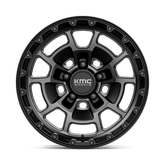 KM718 17X8.5 5X5.0 S-BLK GTCC 00MM