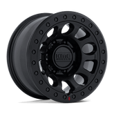 E25 BEADLOCK 17X9 8X6.5 125 -38 BLK-OUT