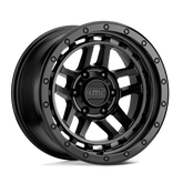 KM540 17X9 5X5.0 S-BLK -12MM