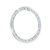 KMC 18" BL RING SLOTTED - MACHINED