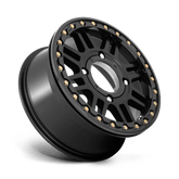 CAGE UTV BL 15X10 4X137 S-BLK BLK-RG +0