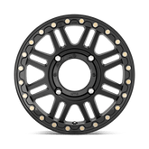 CAGE UTV BL 15X10 4X137 S-BLK BLK-RG +0