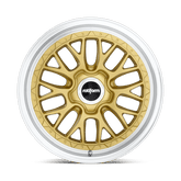 LSR 19X10 5X4.5 72 AU +25 GOLD & POL