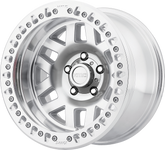 KMC CAP 2PC BOLT-ON (PO/CH/CH) - 5X5