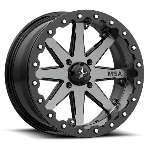 LOK UTV 14X7 4X156 CHARCOAL TINT 00MM]