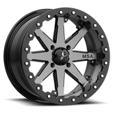 LOK UTV 14X10 4X110 CHARCOAL TINT -10MM