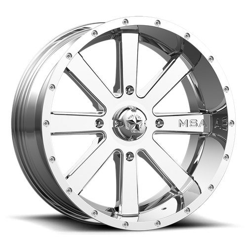 FLASH UTV 20X7 4X137 CHROME 00MM