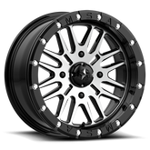 BRUTE UTV BL 18X7 4X137 G-BLK MACH 10MM