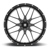 PORTAL UTV 24X7 4X156 115 G-BLK-MILL +0