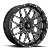 PORTAL UTV 15X7 4X137 96 G-BLK-MILL +10
