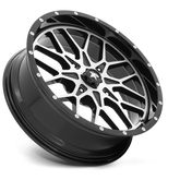 PORTAL UTV 22X7 4X137 112 G-BLK-MACH +0