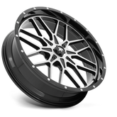 PORTAL UTV 24X7 4X137 112 G-BLK-MACH +0