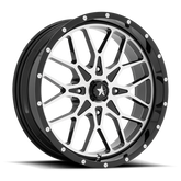 PORTAL UTV 22X7 4X156 115 G-BLK-MACH +0