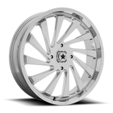 BLADE UTV 18X7 4X156 115 CHROME +0