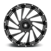 BLADE UTV 20X7 4X110 86 G-BLK-MILL +0