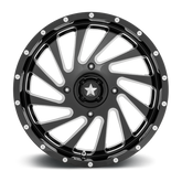 BLADE UTV 18X7 4X137 112 G-BLK-MILL +0