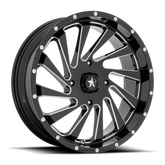 BLADE UTV 20X7 4X156 115 G-BLK-MILL +0