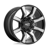 MO804 20X10 8X180 G-BLK MACH -18MM