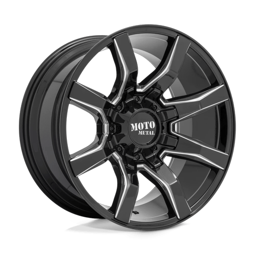 MO804 22X10 5X5.0/5.5 G-BLK MILL -18MM