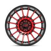 MO807 22X10 6X135 G-BLK MACH RTCC -18MM