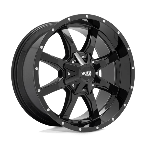 MO970 18X10 8X170 G-BLK MILL LIP -24MM
