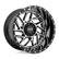 MO985 16X8 5X4.5 G-BLK MACH -6MM
