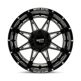 MO993 18X8.5 5X5.0 G-BLK MILL 18MM
