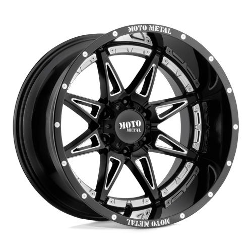 MO993 18X8.5 5X5.0 G-BLK MILL 18MM