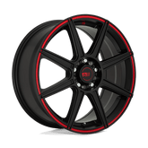 MR142 17X7 5X110/115 S-BLK RED 40MM