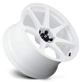 BATTLE 17X8 5X4.25 72 +43 WHITE