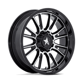 THUNDERLIPS UTV 14X7 4X137/156 G-BLK MCH
