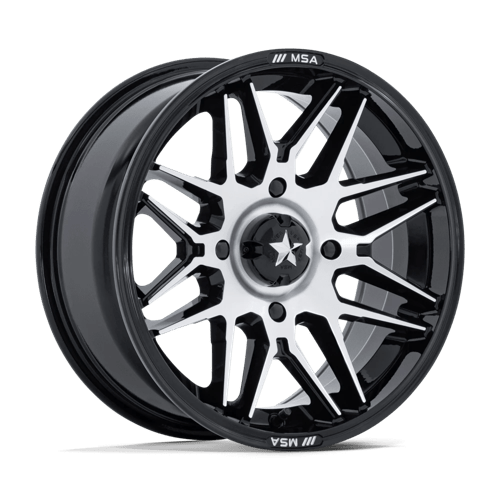 RADAR UTV 16X7 4X137 96 +10 G-BLK-MCH