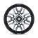 RADAR UTV 14X7 4X137 96 +10 G-BLK-MCH