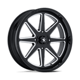 SPARK UTV 20X7 4X110 86 +0 G-BLK-MILL