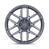 RISE 20X9 5X120 72 +27 ANTH MACH-FC