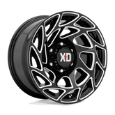 XD860 20X12 5X5.0 G-BLK MILL -44MM