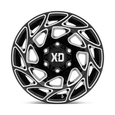 XD860 17X9 5X5.0 G-BLK MILL -12MM