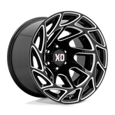 XD860 20X12 6X135 G-BLK MILL -44MM