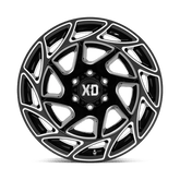 XD860 20X12 6X135 G-BLK MILL -44MM