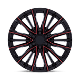 PR223 24X10 6X5.5 78 +28 G-BLK MILL-RED