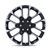 PR224 22X9 6X5.5 78 +28 G-BLK MACH