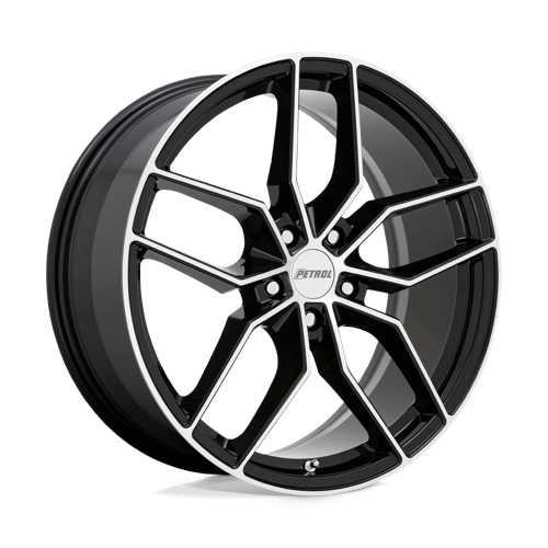 PE P5C 20X8.5 5X112 66 G-BLK MACH +40