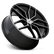 PE P5C 17X8 5X120 76 G-BLK MACH +35
