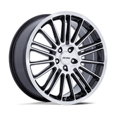 P1D 17X8 5X100 72 +35 G-BLK MACH