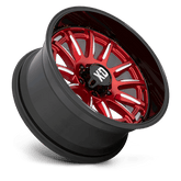XD865 20X10 6X135 RED-MILL BLK-LP -18MM