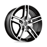 PR101BM 18X10 5X4.5 70.6 G-BLK MACH 24MM