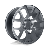 PR169S 22X9 6X5.5 78.1 SLV MACH-SPK 28MM